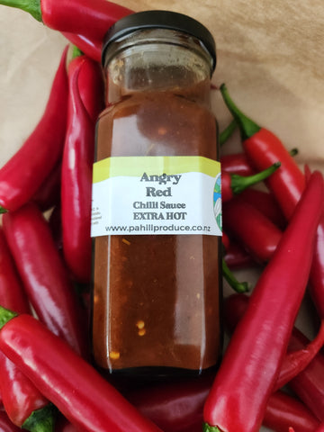 Angry Red Chilli Sauce Extra Hot