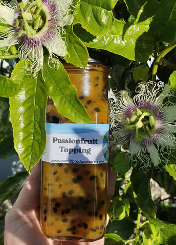 Passionfruit Topping